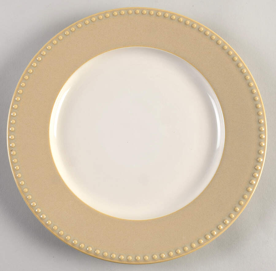 Reactic Khaki Dinner Plate by Dansk-1