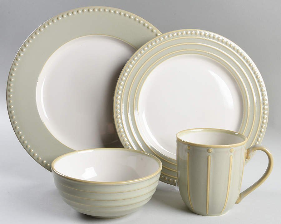 Reactic Sage 4 Piece Place Setting by Dansk-1