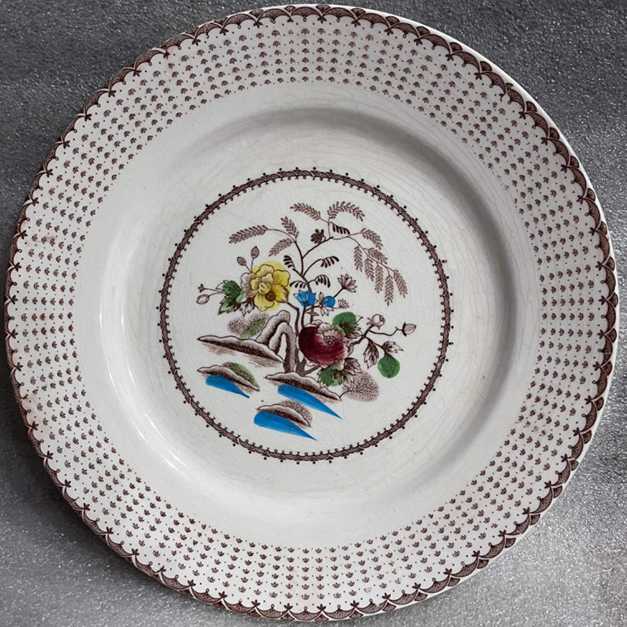 Lakeside Gardens Dinner Plate by Dynasty China-1