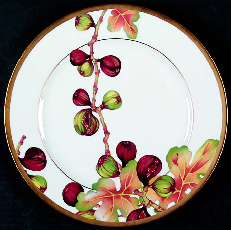 Les Figues (Figs) Dinner Plate by Daum-1
