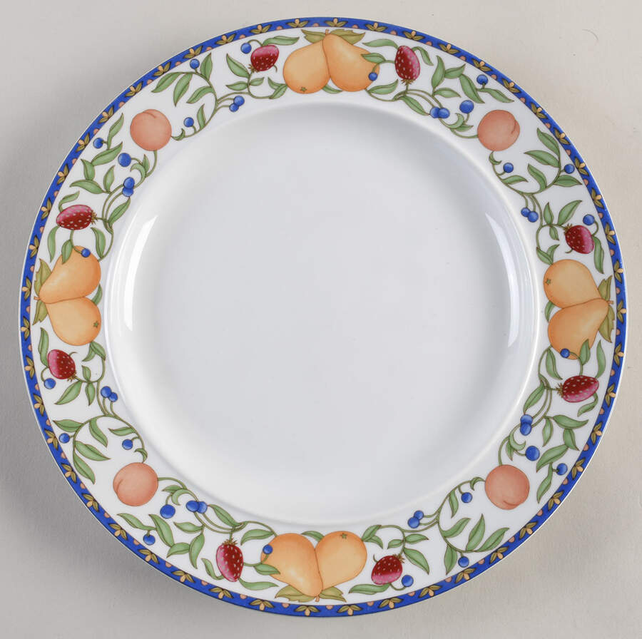 Fiance Fruits Dinner Plate by Dansk-1