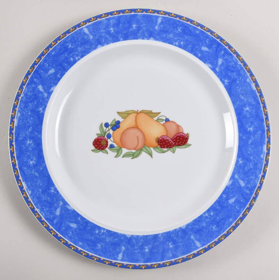 Fiance Fruits 13" Chop Plate (Round Platter) by Dansk-1