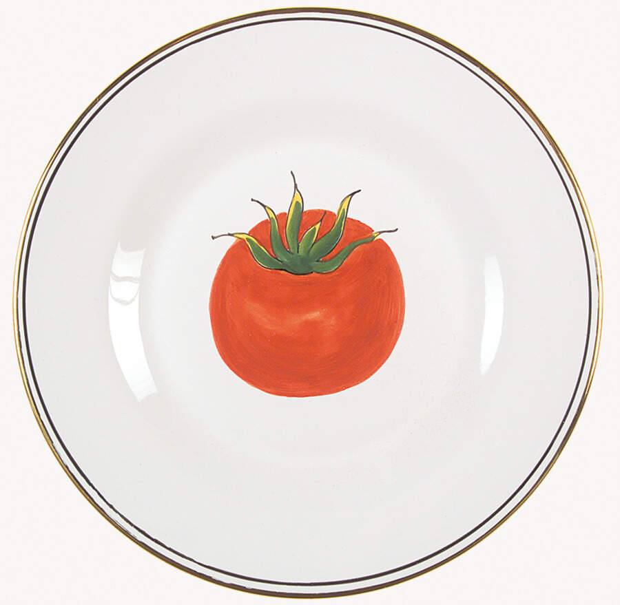DER32 Salad Plate by Deruta (Italy)-1