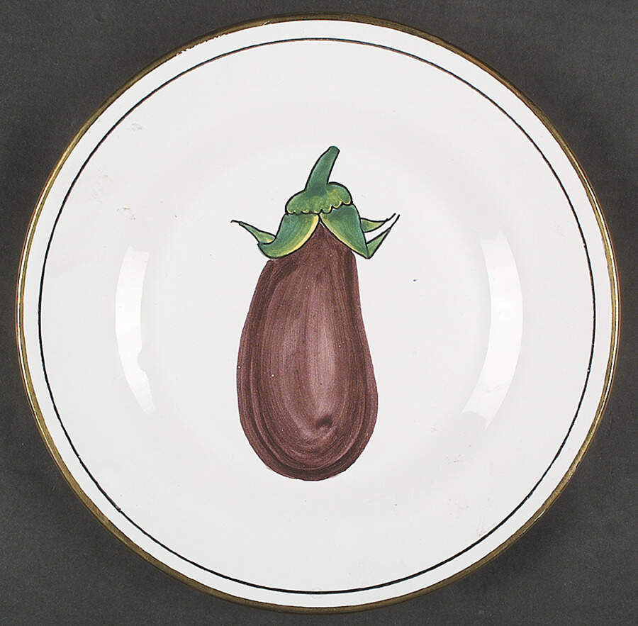 DER32 Salad Plate by Deruta (Italy)-1
