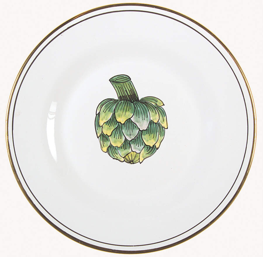 DER32 Salad Plate by Deruta (Italy)-1