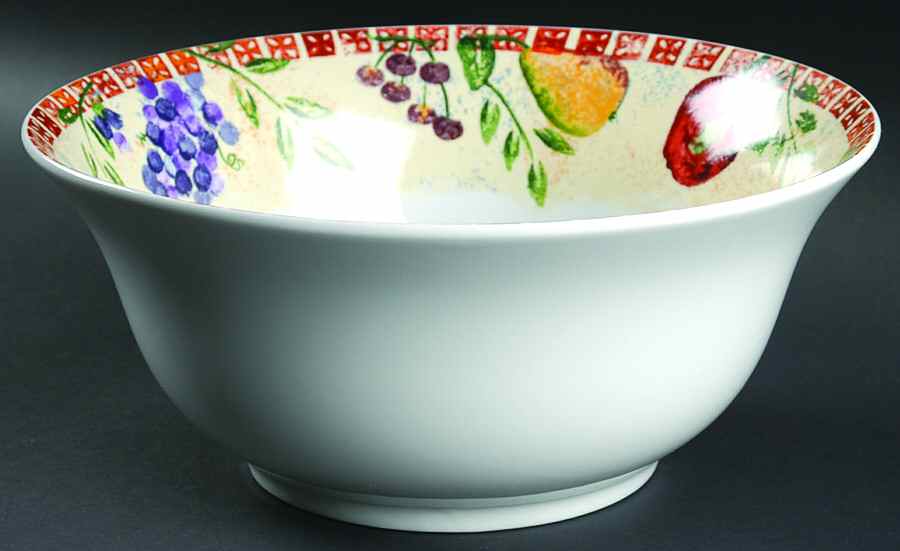 Scandinavian Orchard 10" Large Salad Serving Bowl by Dansk-1