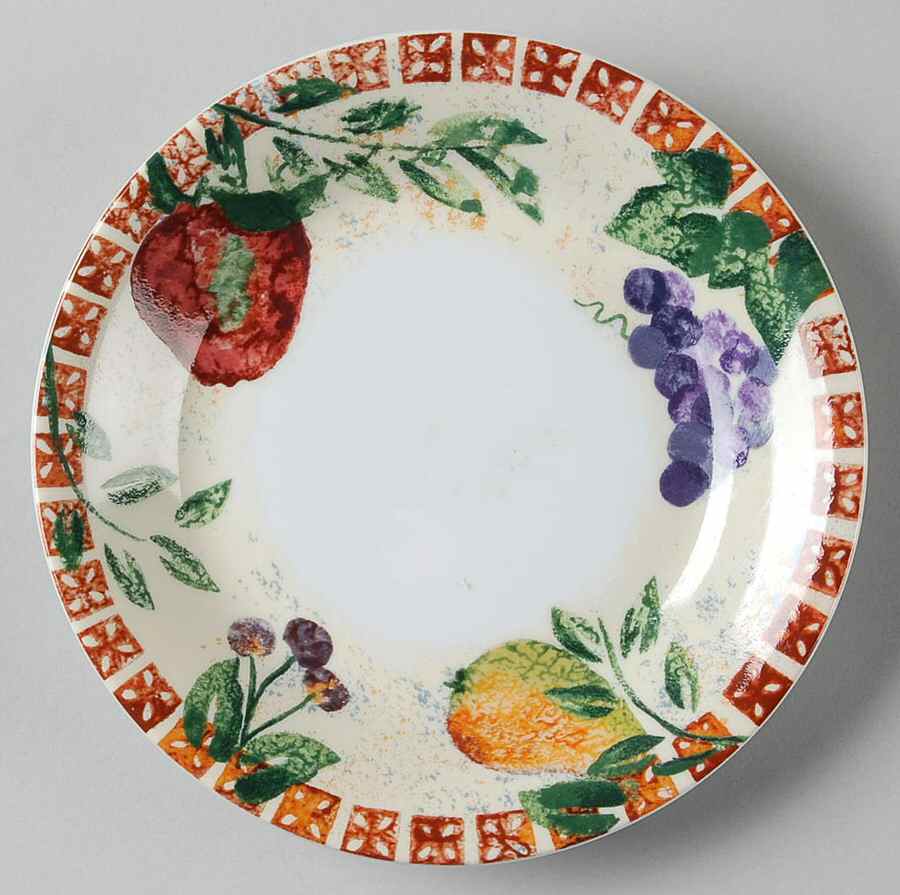 Scandinavian Orchard Bread & Butter Plate by Dansk-1