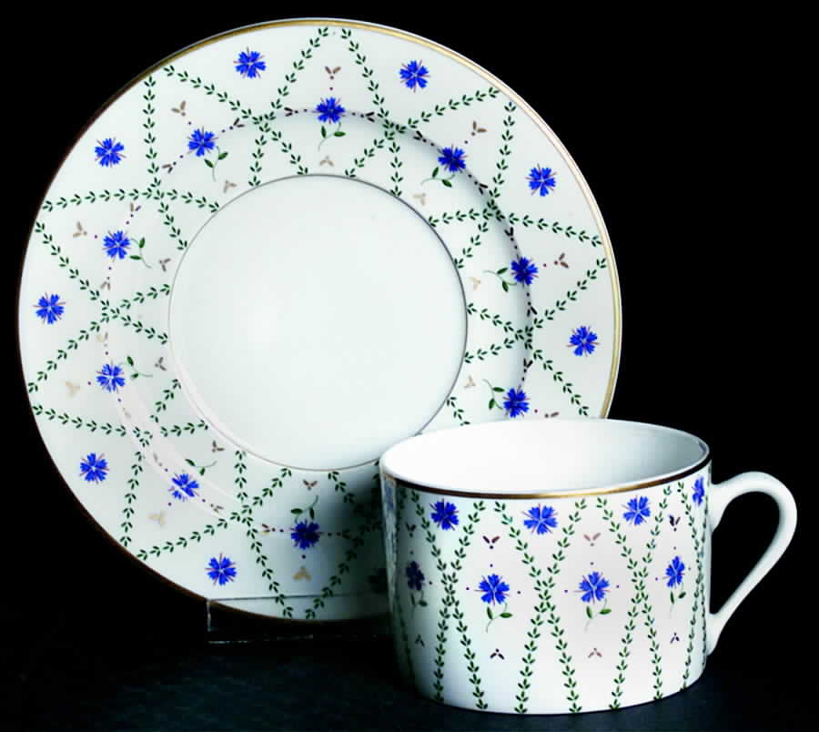 Barbizon Flat Cup & Saucer Set by Philippe Deshoulieres-1