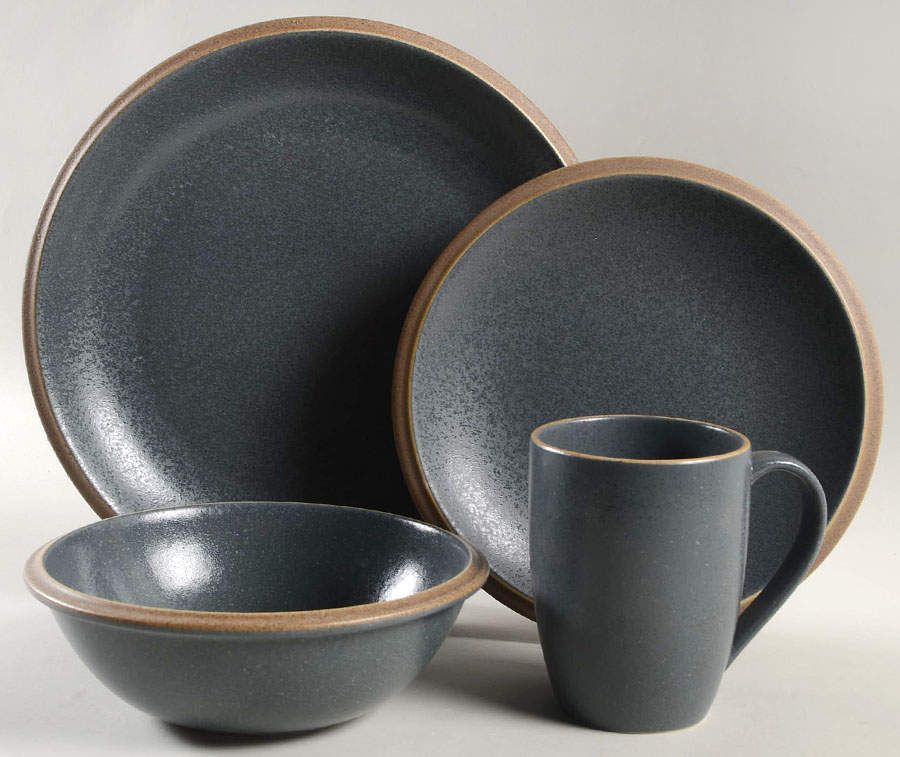 Santiago Grey 4 Piece Place Setting by Dansk-1