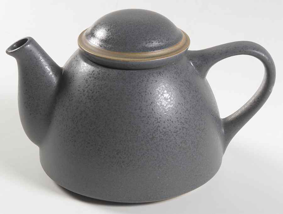 Santiago Grey Teapot & Lid by Dansk-1