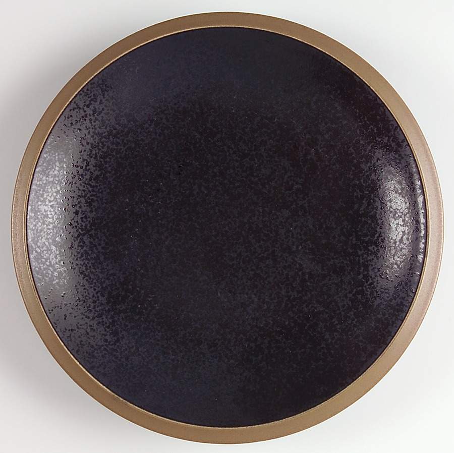 Santiago Black Salad Plate by Dansk-1