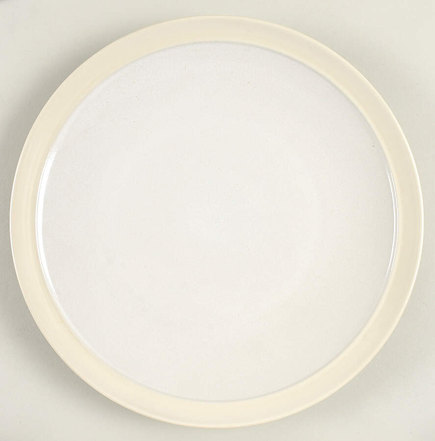 Arento White 13" Chop Plate (Round Platter) by Dansk-1