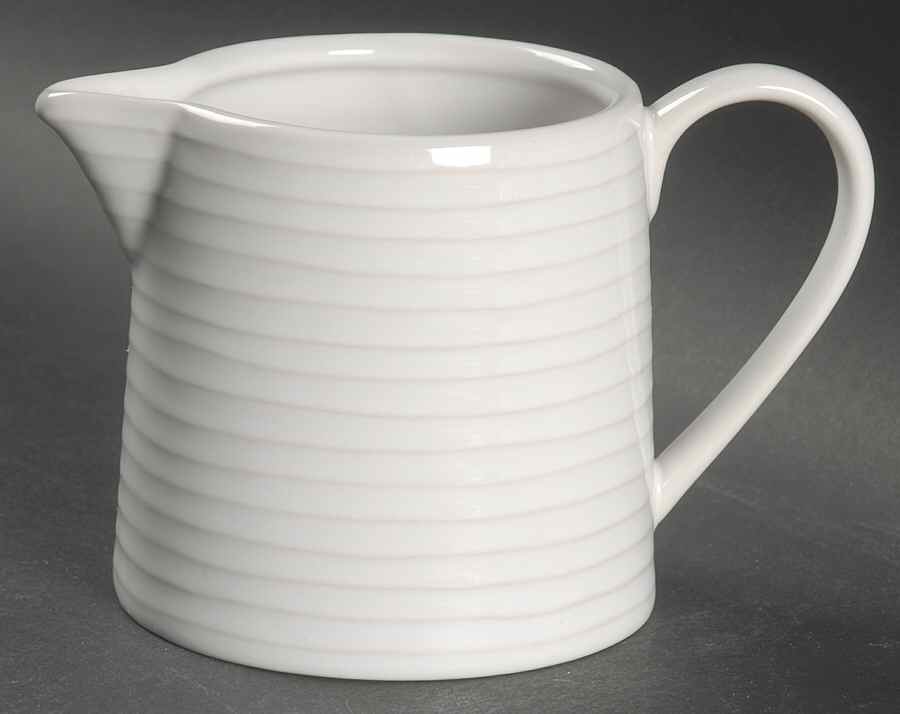 Arelli White Creamer by Dansk-1