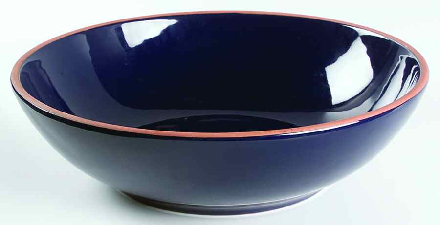 Villa Cobalt Blue 12" Large Salad Serving Bowl by Dansk-1