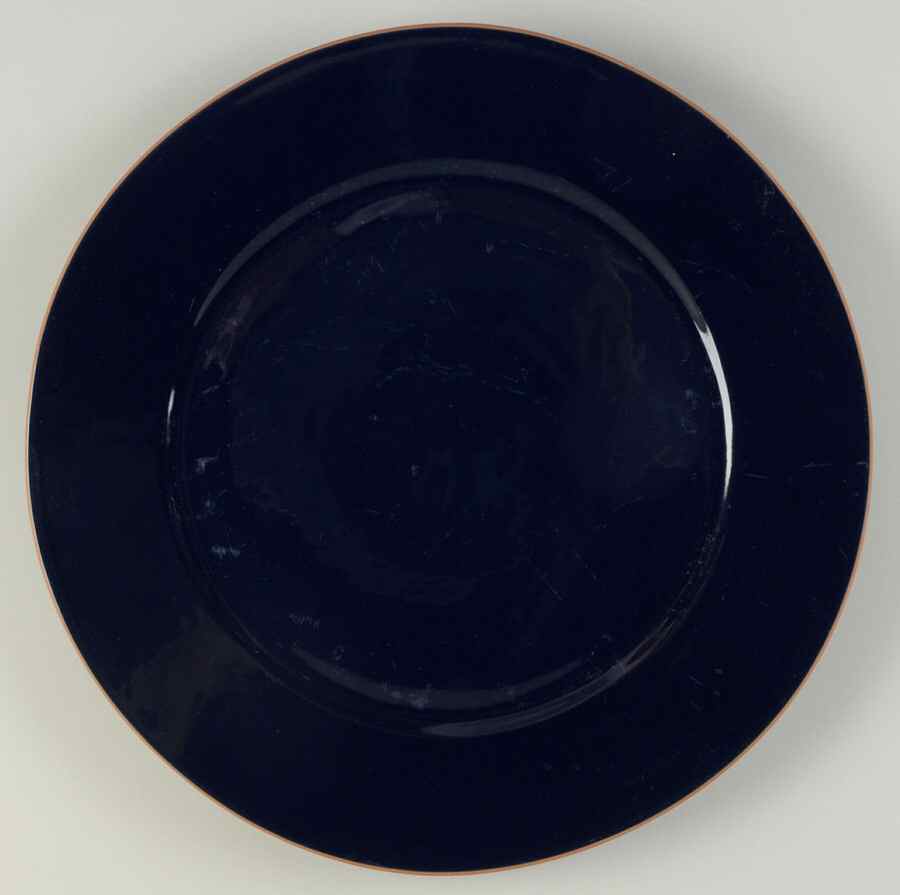 Villa Cobalt Blue 13" Chop Plate (Round Platter) by Dansk-1