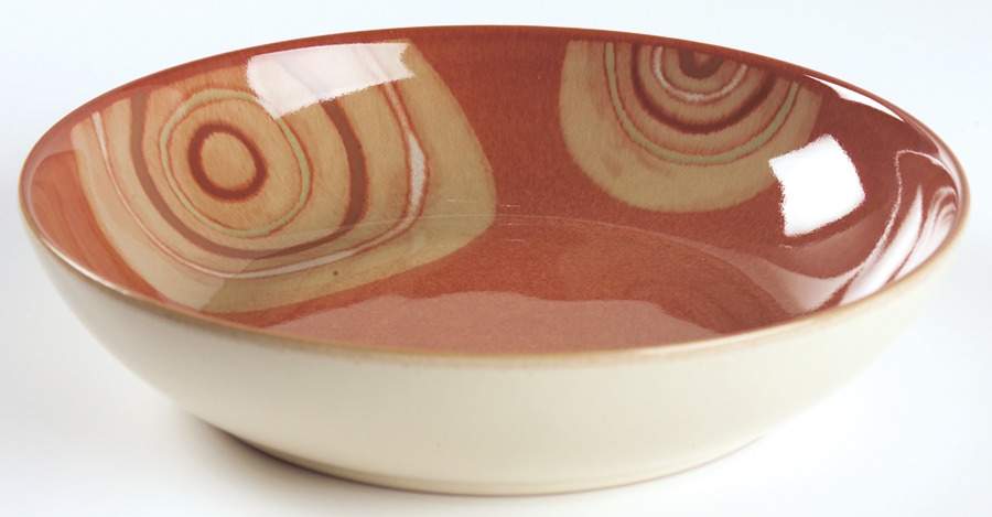 Fire Chilli (With Swirl Design) 8" Individual Pasta Bowl by Denby-Langley-1