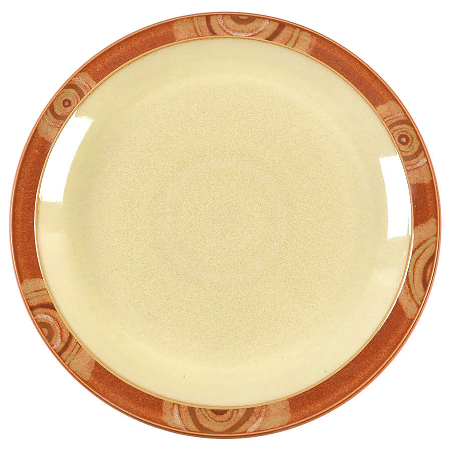 Fire Chilli (With Swirl Design) Salad/Dessert Plate by Denby-Langley-1
