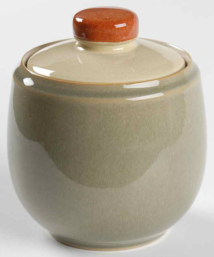 Fire (No Swirl Design) Sugar Bowl & Lid by Denby-Langley-1