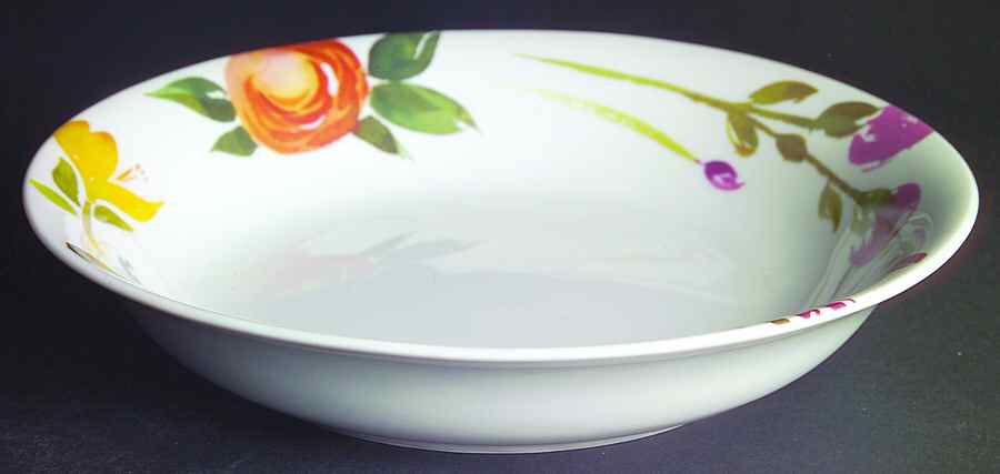 Lucy's Garden 9" Soup/Pasta Bowl by Dansk-1