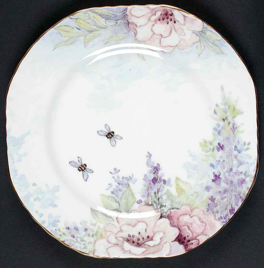 Country Garden Salad Plate by Duchess-1