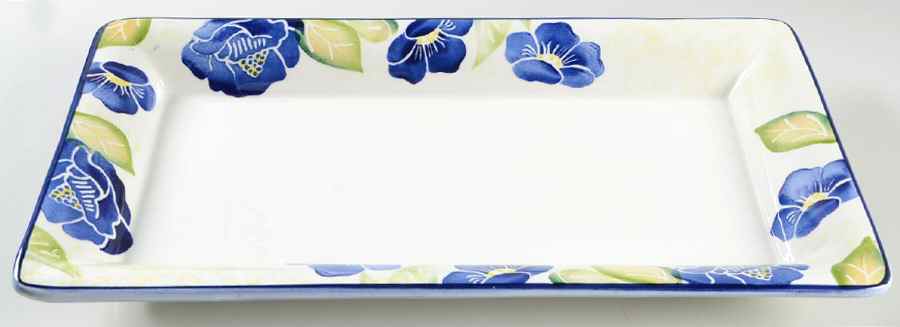 DAN82 19" Rectangular Serving Platter by Dansk-1