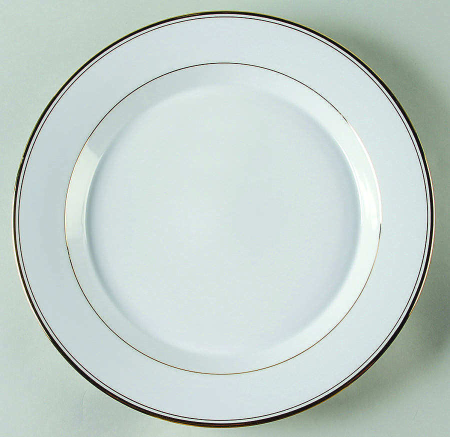 Concerto Gold 12" Chop Plate (Round Platter) by Dansk-1