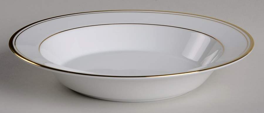 Concerto Gold Rim Soup Bowl by Dansk-1