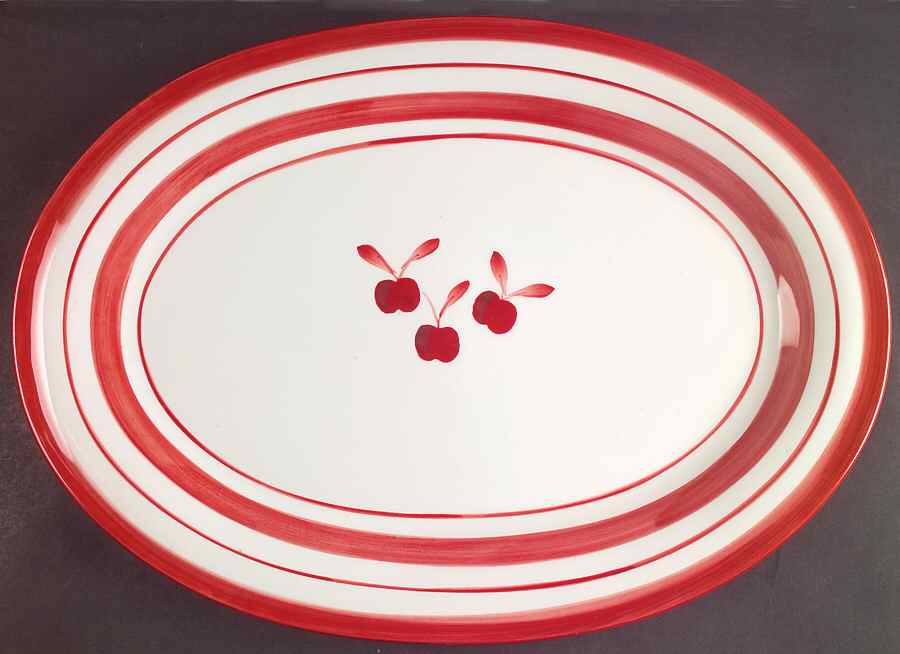 Bing 16" Oval Serving Platter by Dansk-1