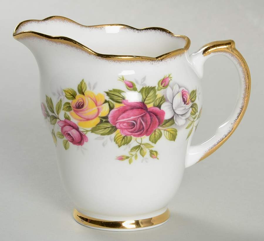 English Garden (Amber Shape) Mini Creamer by Duchess-1
