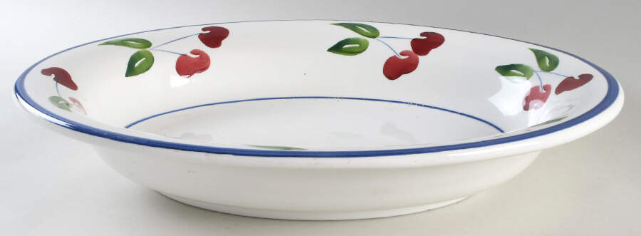 Morello 17" Oval Vegetable Bowl by Dansk-1
