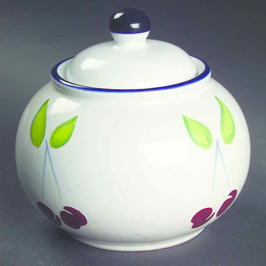 Morello Sugar Bowl & Lid by Dansk-1
