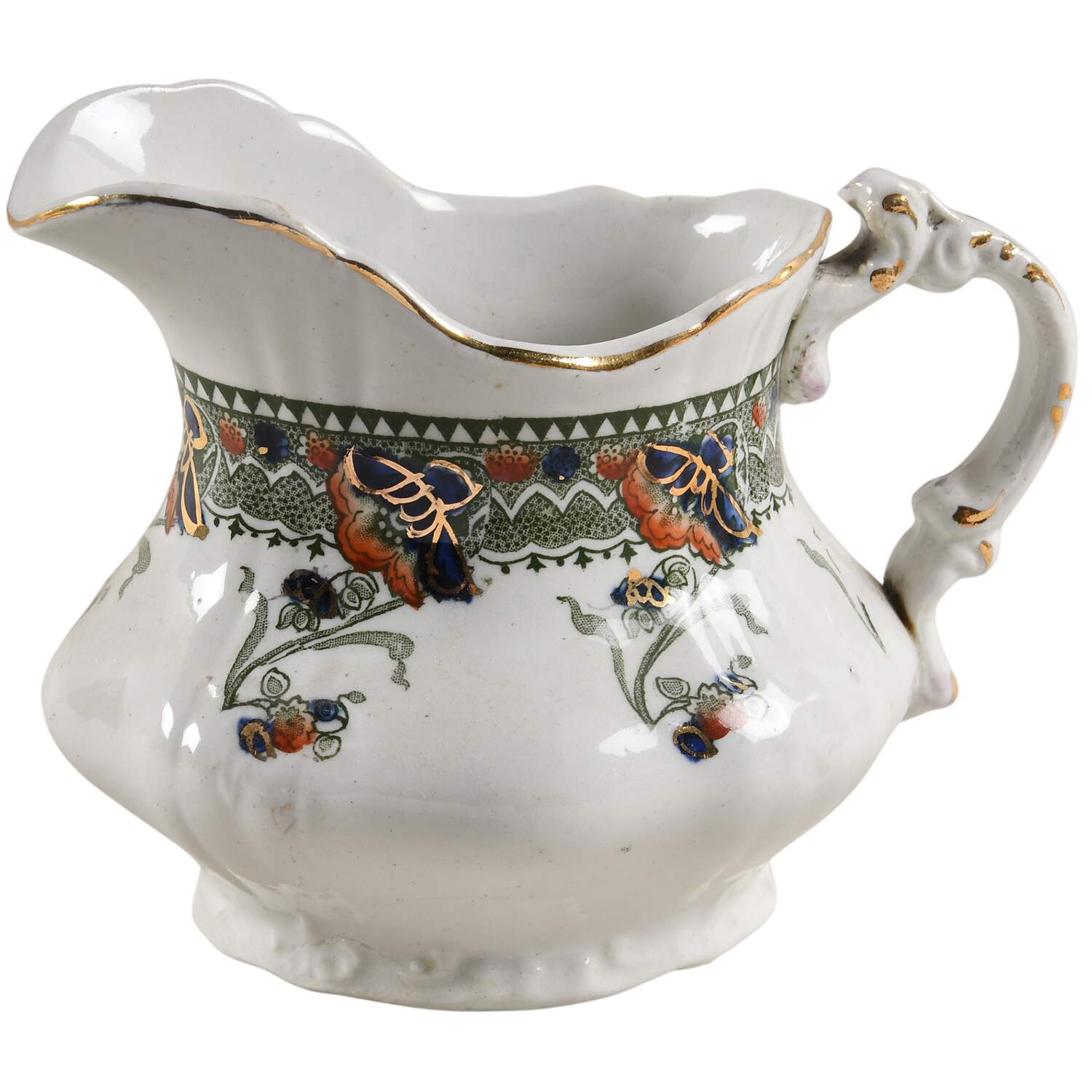 Perfecto Green Multicolor Creamer by Dunn Bennett-1