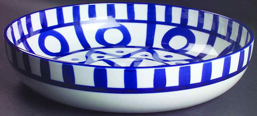 Arabesque (Japan, Taiwan) 13" Pasta Serving Bowl by Dansk-1