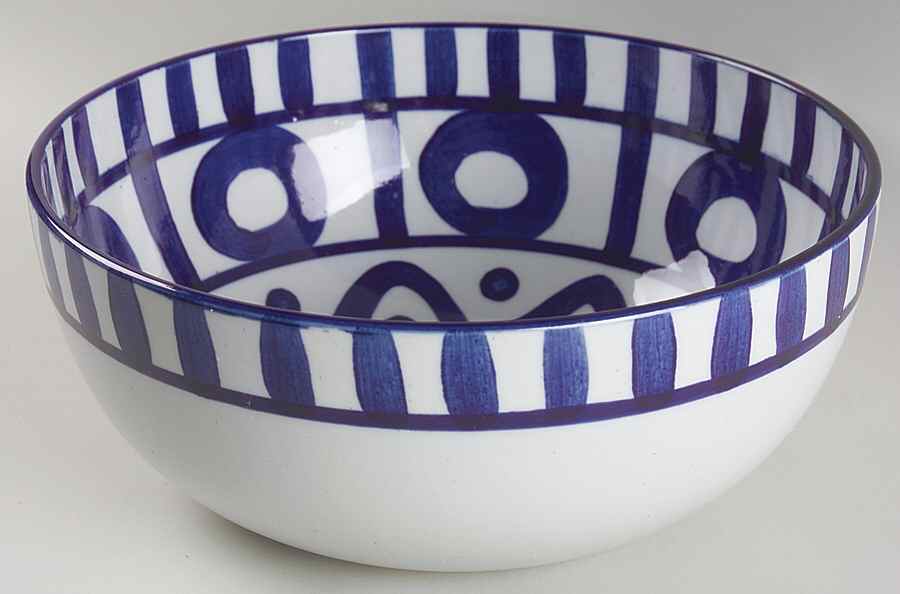 Arabesque (Japan, Taiwan) 10" Large Salad Serving Bowl by Dansk-1