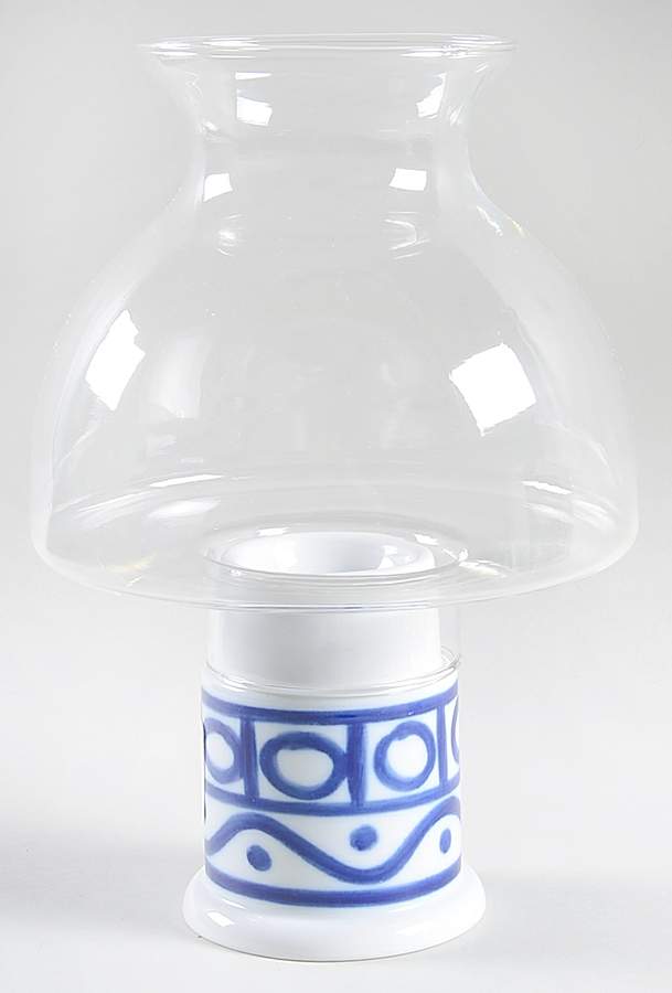 Arabesque (Japan, Taiwan) Hurricane Lamp & Globe by Dansk-1