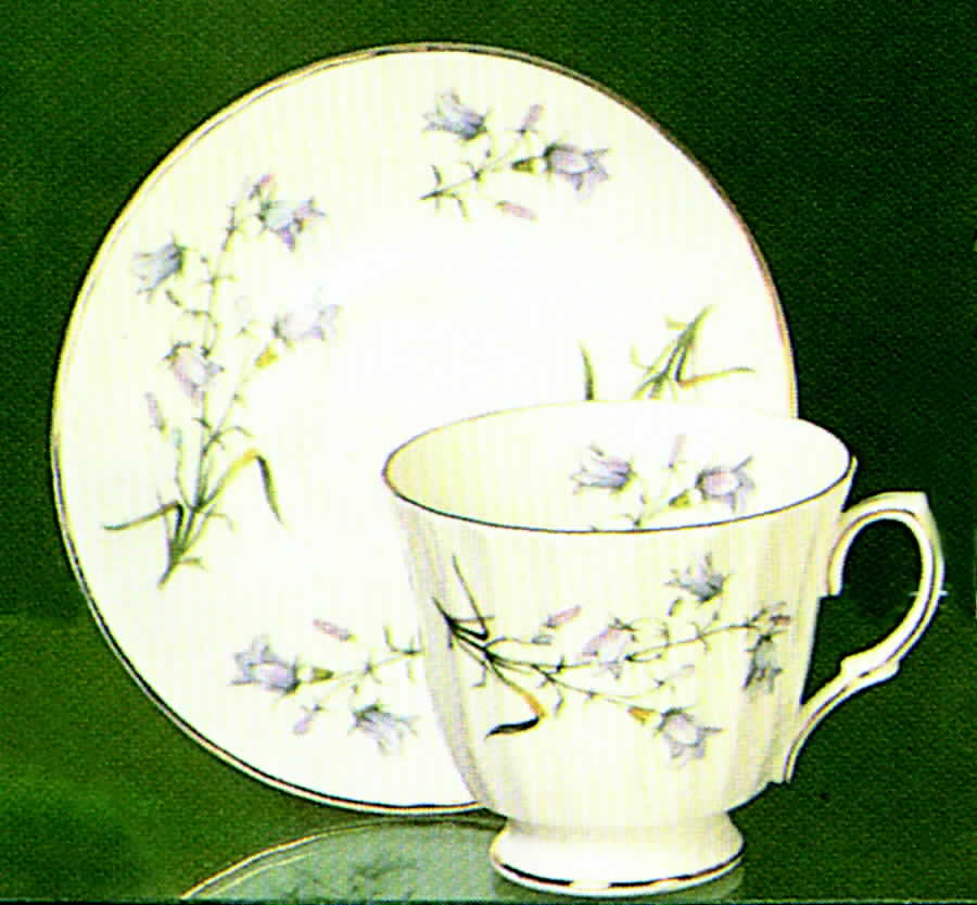 Wayside Footed Cup & Saucer Set by Duchess-1