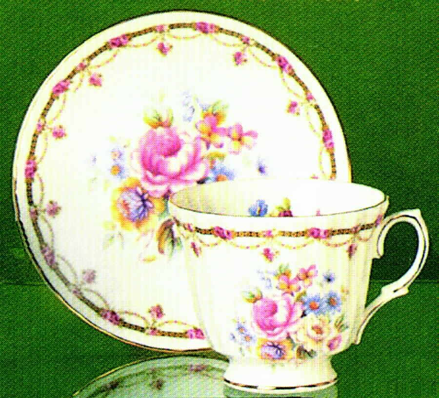London Collection Footed Cup & Saucer Set by Duchess-1