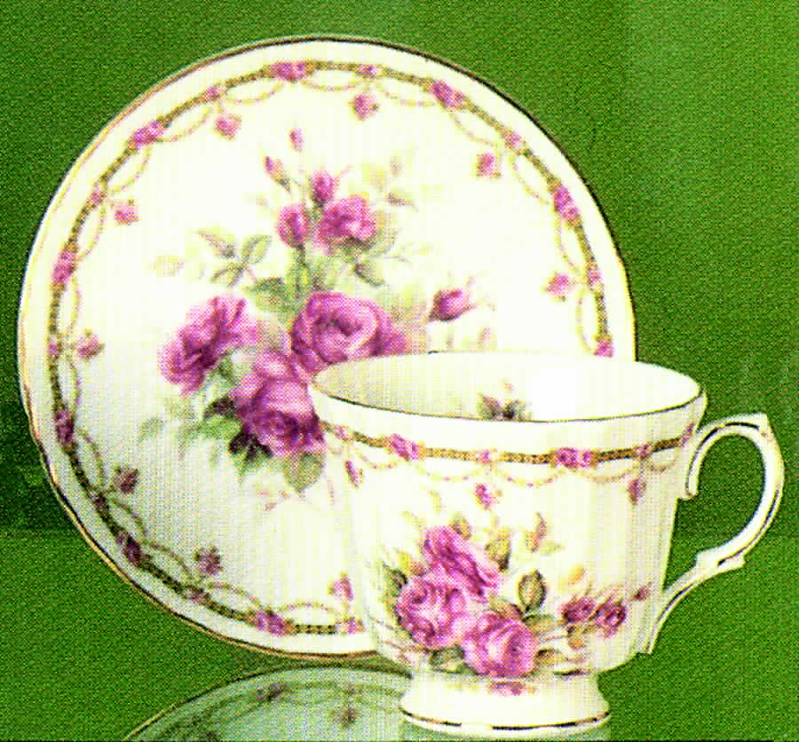 London Collection Footed Cup & Saucer Set by Duchess-1