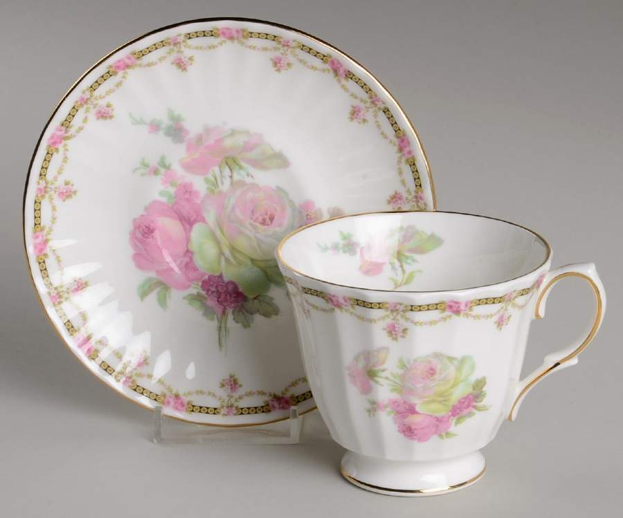 London Collection Footed Cup & Saucer Set by Duchess-1