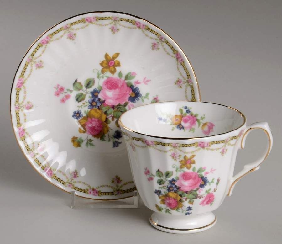 London Collection Footed Cup & Saucer Set by Duchess-1