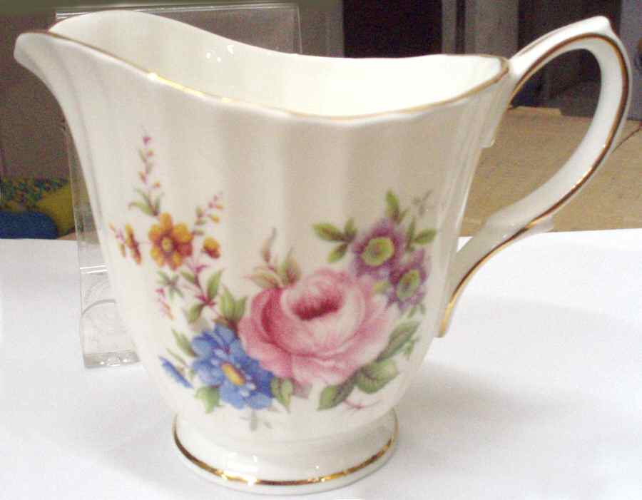 English Garden (Sapphire Shape) Creamer by Duchess-1