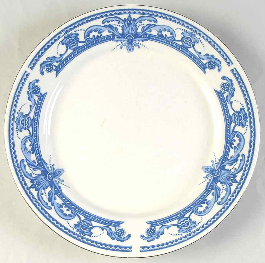 Empire Blue Dinner Plate by Dynasty China-1