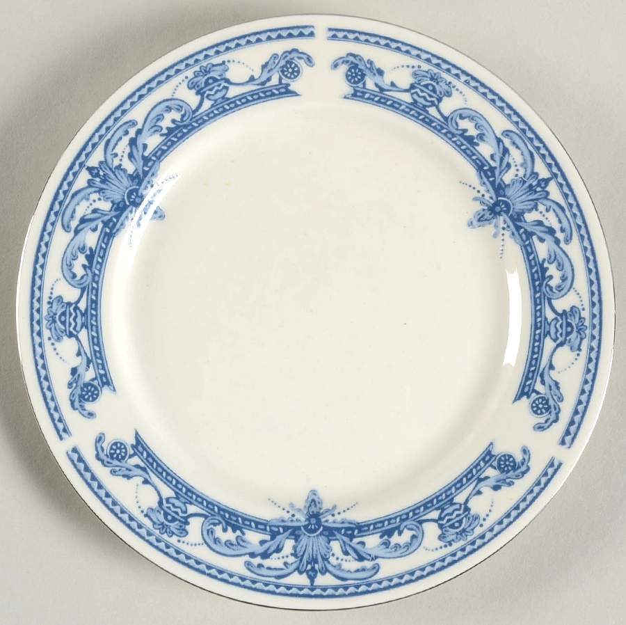 Empire Blue Salad Plate by Dynasty China-1