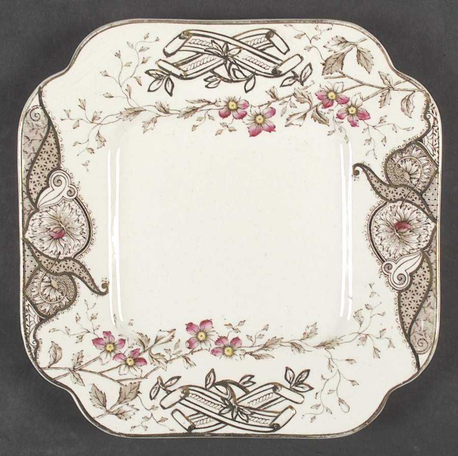 B8059 Square Cake Plate by Dale Hall-1