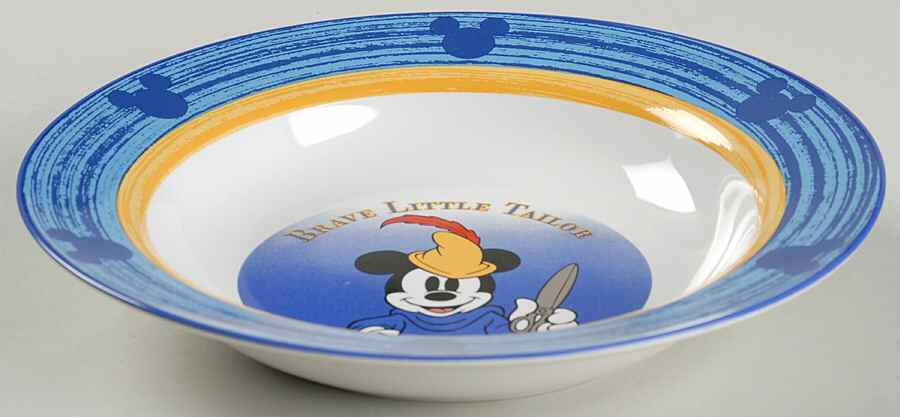 DIN2 Rim Soup Bowl by Disney-1