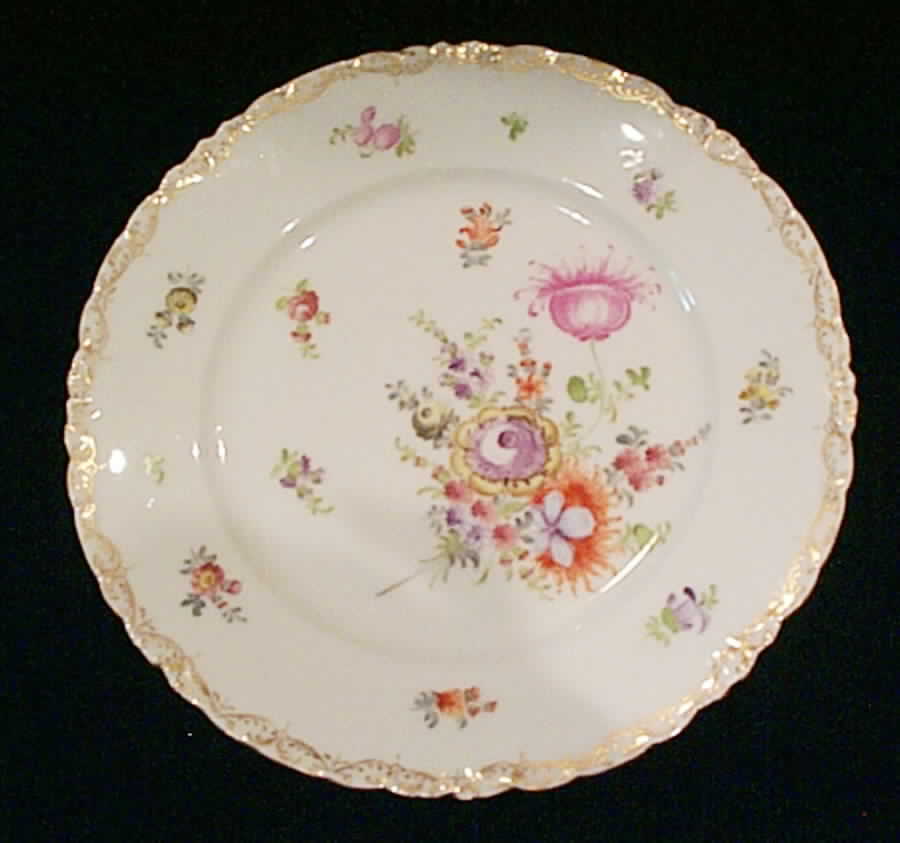 DRE46 Dinner Plate by Dresden (German)-1