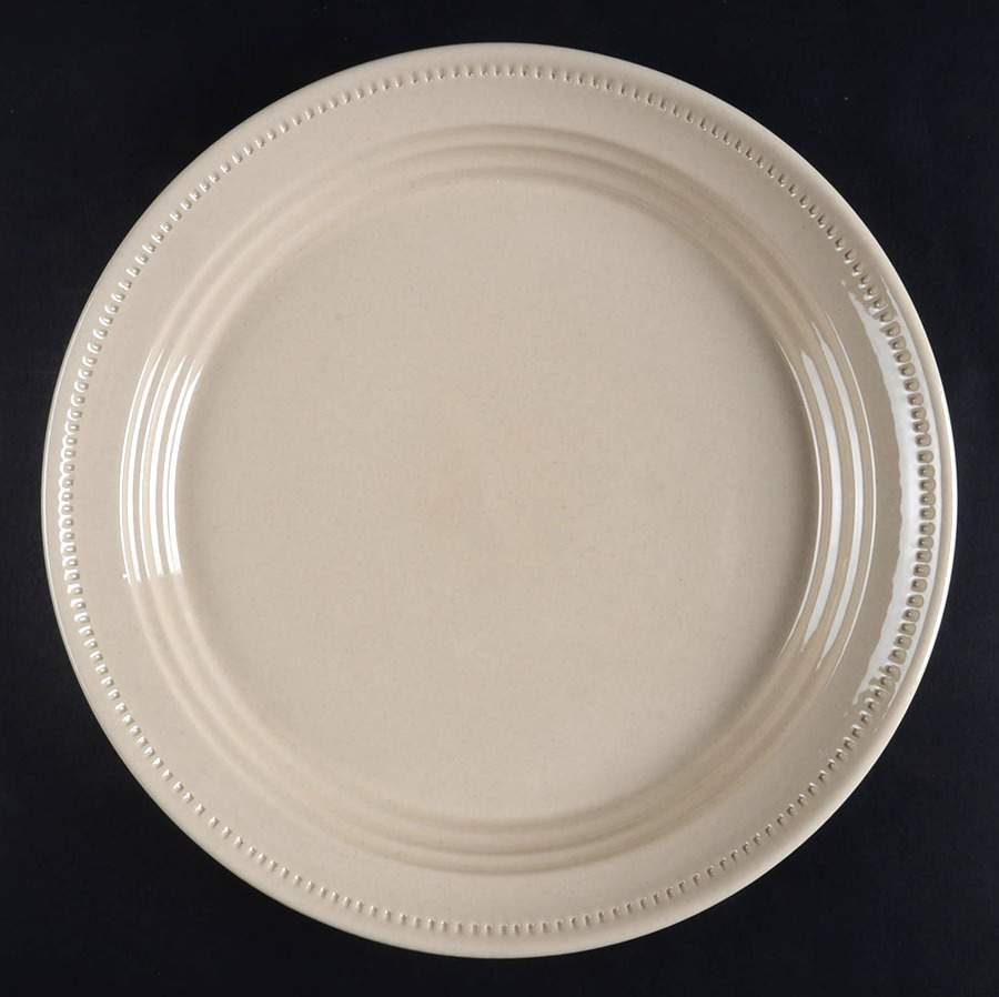 Craft Colors Oatmeal 12" Chop Plate (Round Platter) by Dansk-1