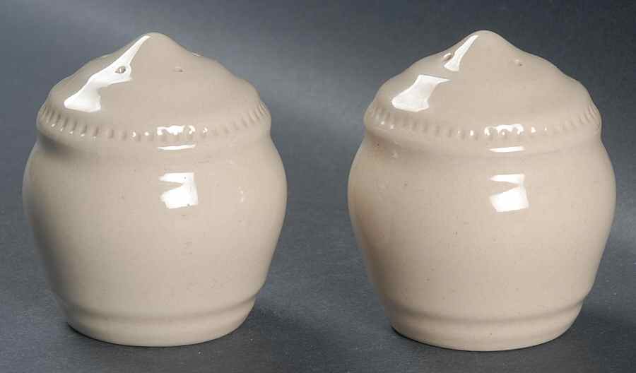 Craft Colors Oatmeal Salt & Pepper Set by Dansk-1
