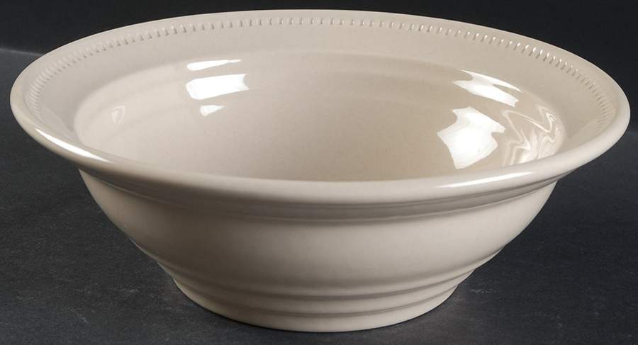Craft Colors Oatmeal 9" Round Vegetable Bowl by Dansk-1