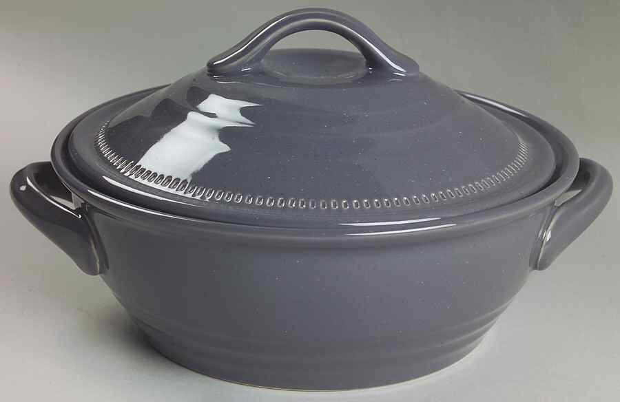 Craft Colors Stone 2 Qt Round Covered Casserole by Dansk-1